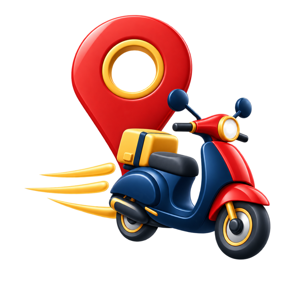 Icon nhận xe linh hoạt